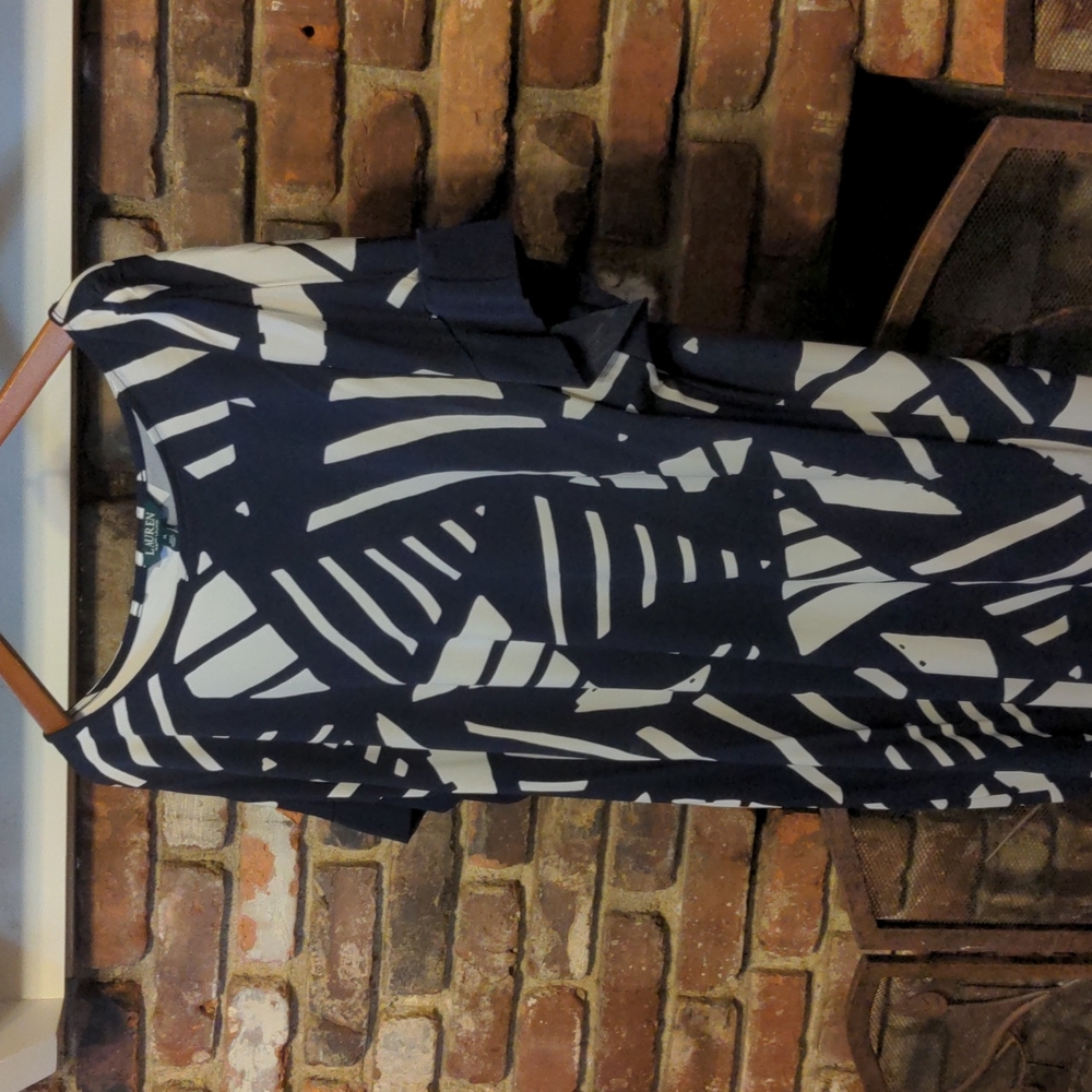 Ralph Lauren geometric print dress - Picture 3 of 3